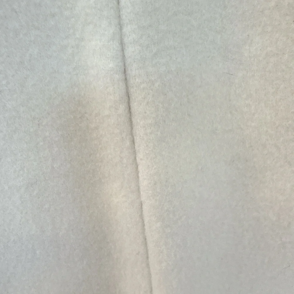 Vintage J. Crew Cream Wool & Cashmere Single Breasted Longline Tailored Overcoat - Picture 7 of 8